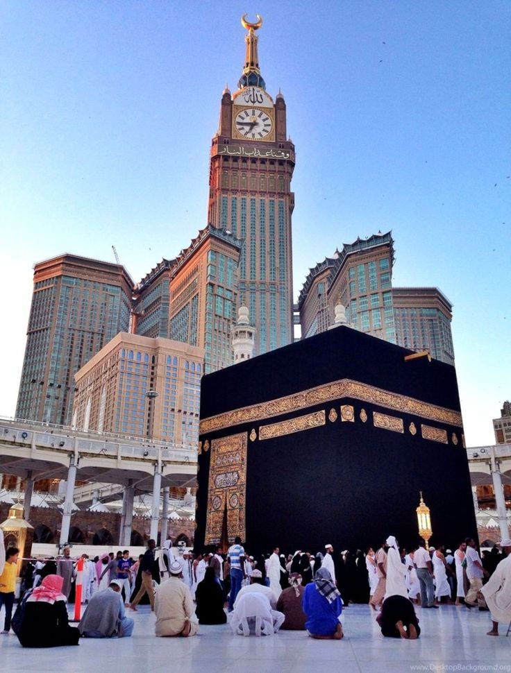 Kaaba and Abraj Al Bait Makkah